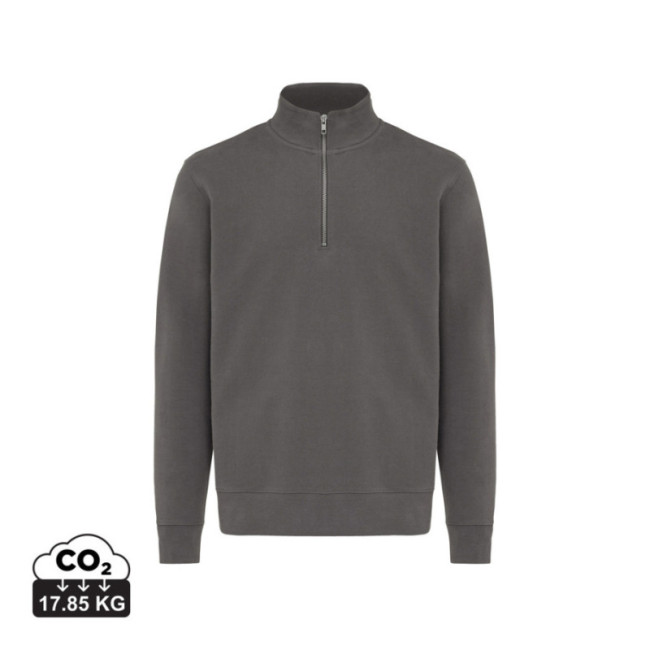 Sweatshirt à col montant zippé Iqoniq Elgon 