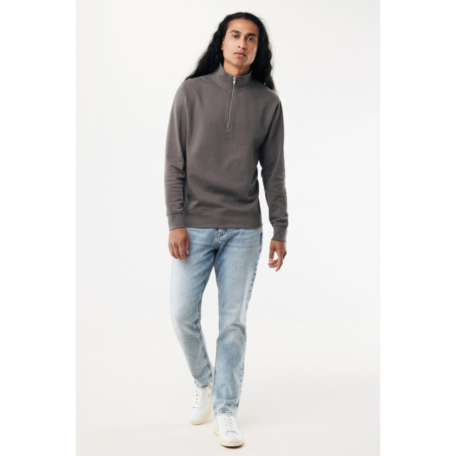 Sweatshirt à col montant zippé Iqoniq Elgon 