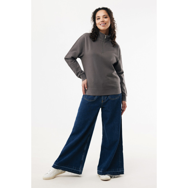 Sweatshirt à col montant zippé Iqoniq Elgon 