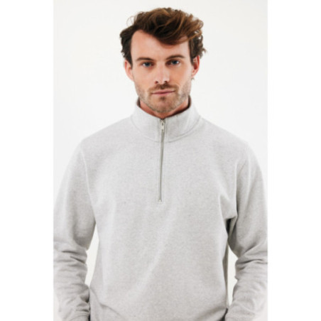 Sweatshirt à col montant zippé Iqoniq Elgon 
