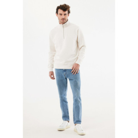 Sweatshirt à col montant zippé Iqoniq Elgon 