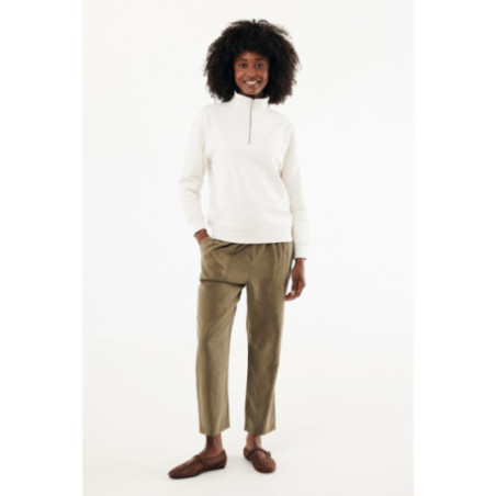 Sweatshirt à col montant zippé Iqoniq Elgon 