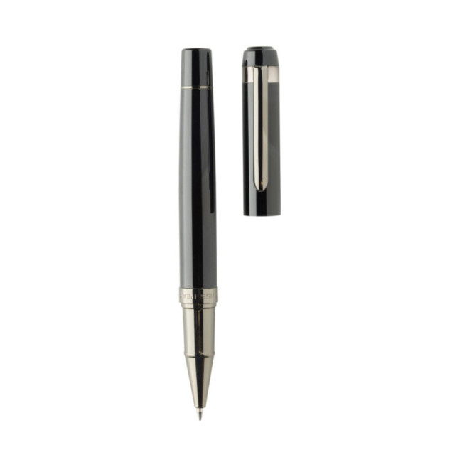 Coffret de stylos en acier recyclé Swiss Peak OSLO 