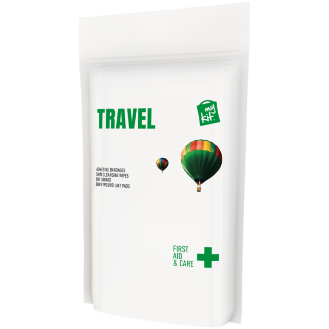 Kit premiers secours en pochette papier MyKit Voyage 