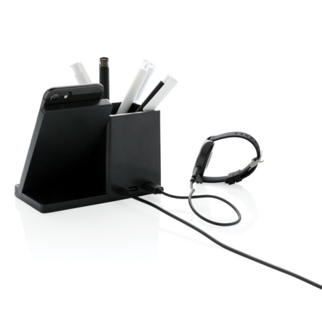 Chargeur personnalisé 10W avec porte-stylo Ontario 