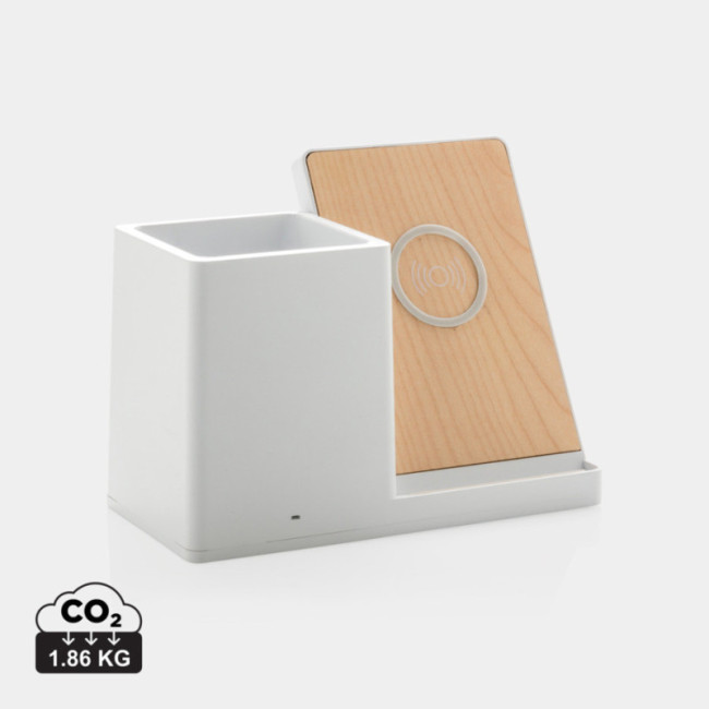 Chargeur personnalisé 10W avec porte-stylo Ontario 