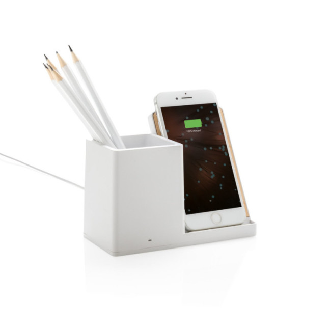 Chargeur personnalisé 10W avec porte-stylo Ontario 