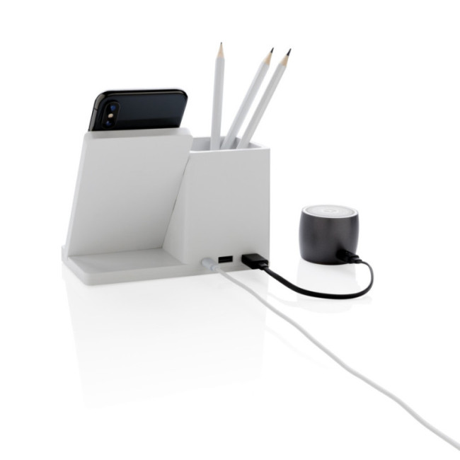 Chargeur personnalisé 10W avec porte-stylo Ontario 