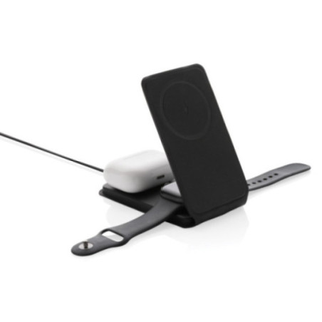 Chargeur magnétique pliable 3 en 1 