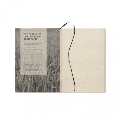 Carnet A5 avec feuilles de papier d'herbe Grass Notes 