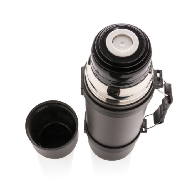 Bouteille isotherme personnalisée et 2 tasses Swiss Peak 700 ml 