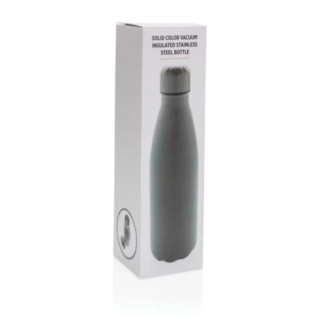 Bouteille isotherme personnalisable en acier 500ml 