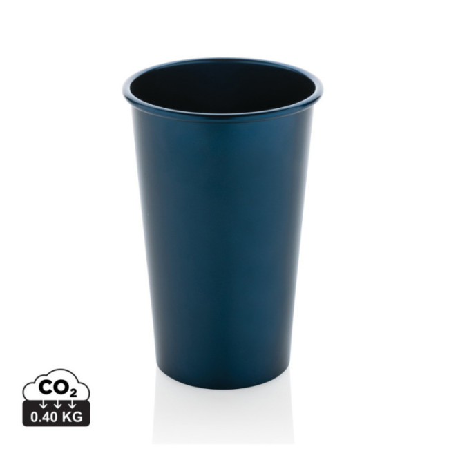 Gobelet publicitaire en aluminium recyclé Aloès 450ml 