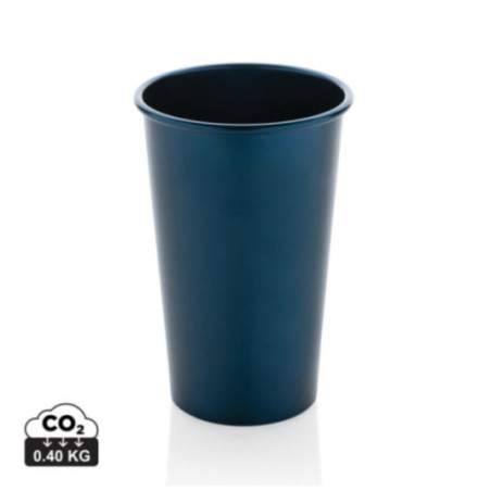 Gobelet publicitaire en aluminium recyclé Aloès 450ml 