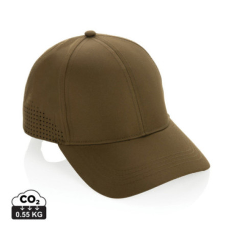 Casquette personnalisée 6 panneaux en rPET AWARE™ Impact 