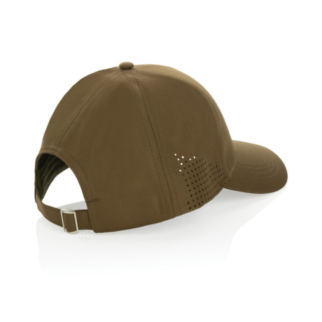 Casquette personnalisée 6 panneaux en rPET AWARE™ Impact 