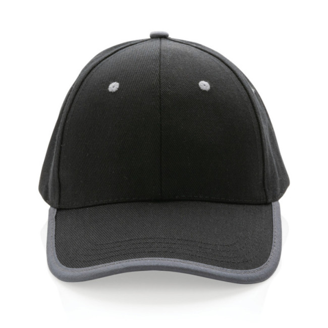 Casquette contraste personnalisable 6 panneaux Impact 