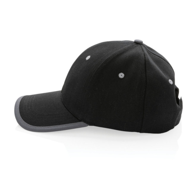 Casquette contraste personnalisable 6 panneaux Impact 