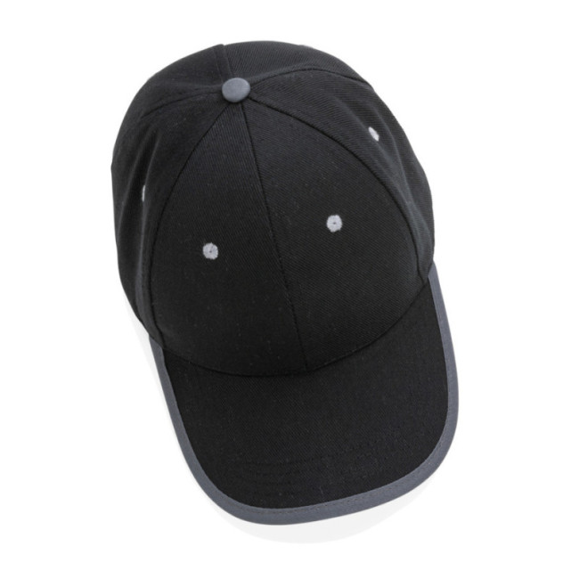 Casquette contraste personnalisable 6 panneaux Impact 