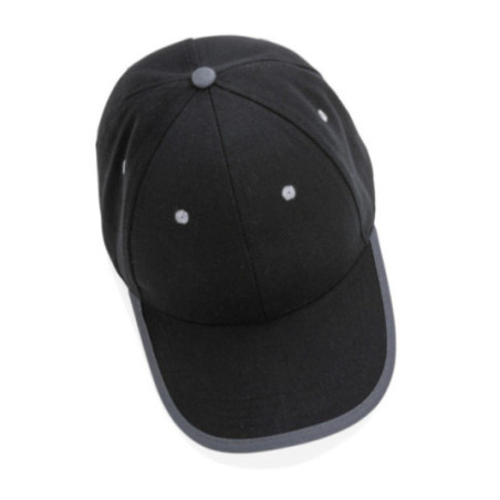 Casquette contraste personnalisable 6 panneaux Impact 