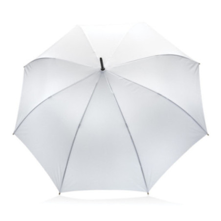 Parapluie personnalisé en rPET et bambou AWARE™ Impact 27" 