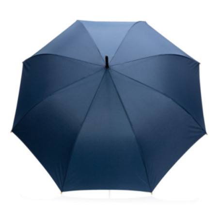 Parapluie personnalisé en rPET et bambou AWARE™ Impact 27" 
