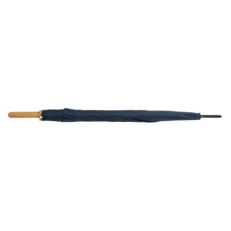 Parapluie personnalisé en rPET et bambou AWARE™ Impact 27" 