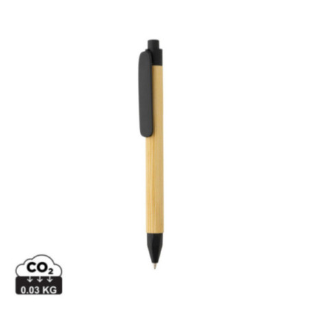 Stylo personnalisé avec baril en papier recyclé 