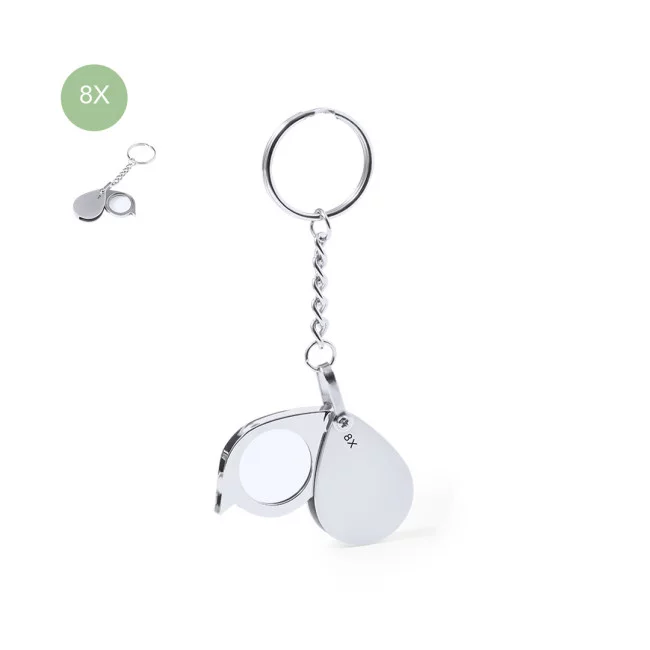 Loupe Porte-Clés Personnalisée Kitins 8x 