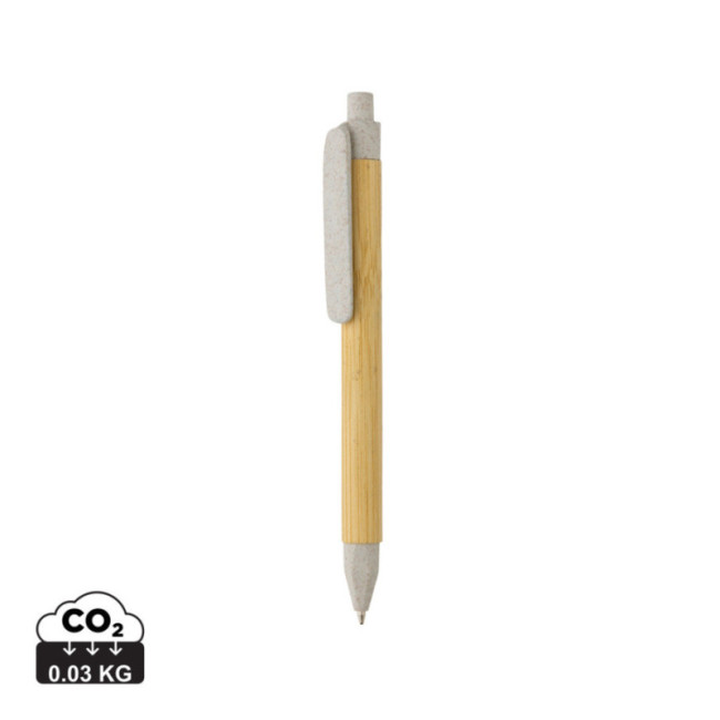 Stylo personnalisé avec baril en papier recyclé 