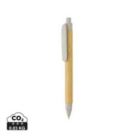 Stylo personnalisé avec baril en papier recyclé 