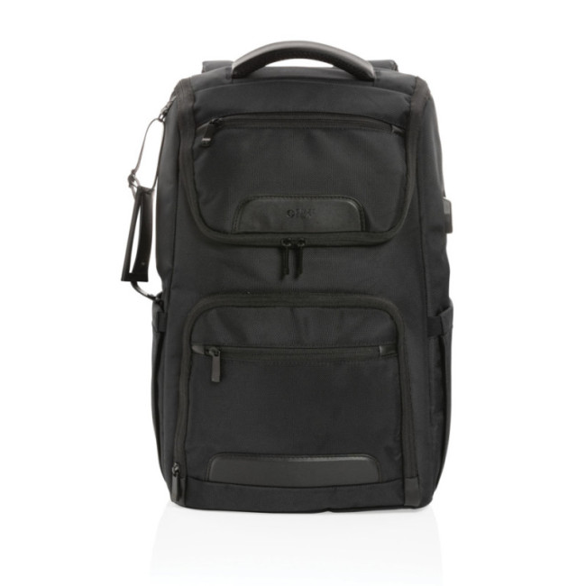 Sac à dos personnalisé en rPET AWARE™ Swiss Peak Voyager 