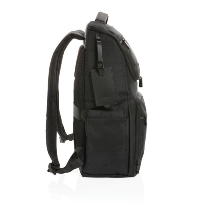 Sac à dos personnalisé en rPET AWARE™ Swiss Peak Voyager 