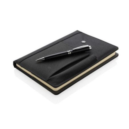 Set publicitaire carnet A5 et stylo Swiss Peak 