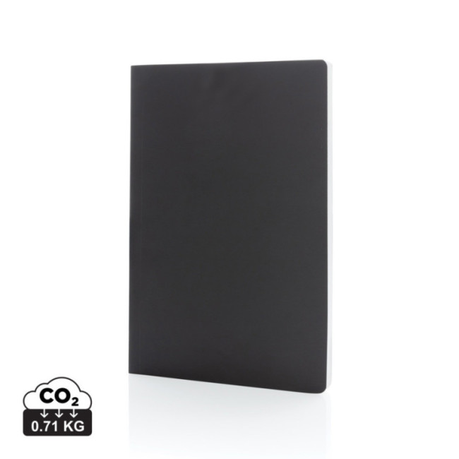 Carnet personnalisé A5 à couverture souple & papier minéral IMPACT 