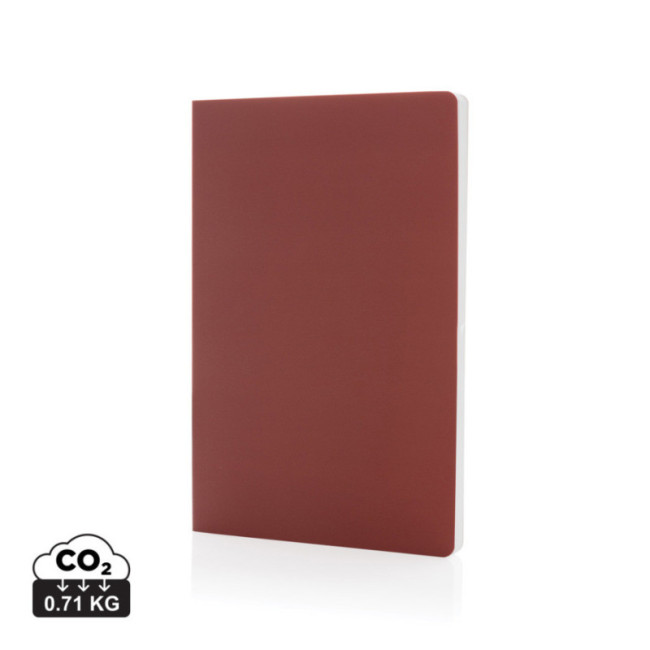Carnet personnalisé A5 à couverture souple & papier minéral IMPACT 
