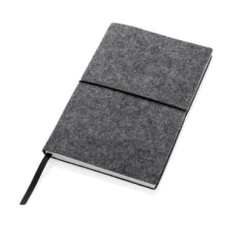 Carnet A5 à couverture souple en feutre recyclé 