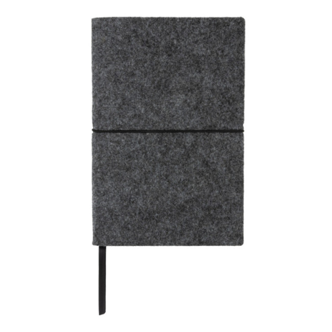 Carnet A5 à couverture souple en feutre recyclé 