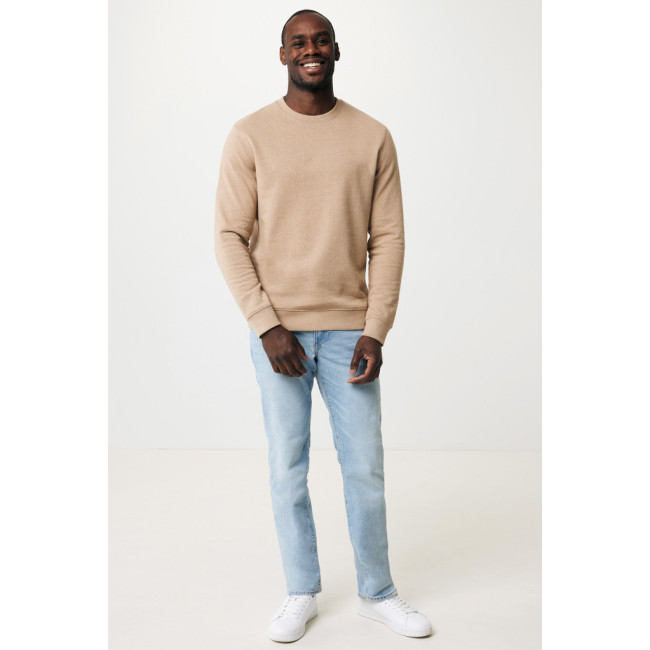 Pull en coton recyclé non teinté Iqoniq Denali 
