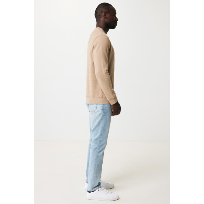 Pull en coton recyclé non teinté Iqoniq Denali 