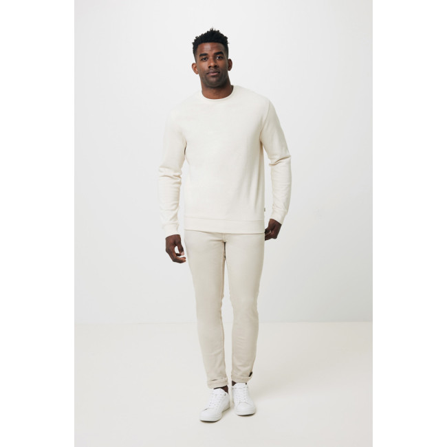 Pull en coton recyclé non teinté Iqoniq Denali 