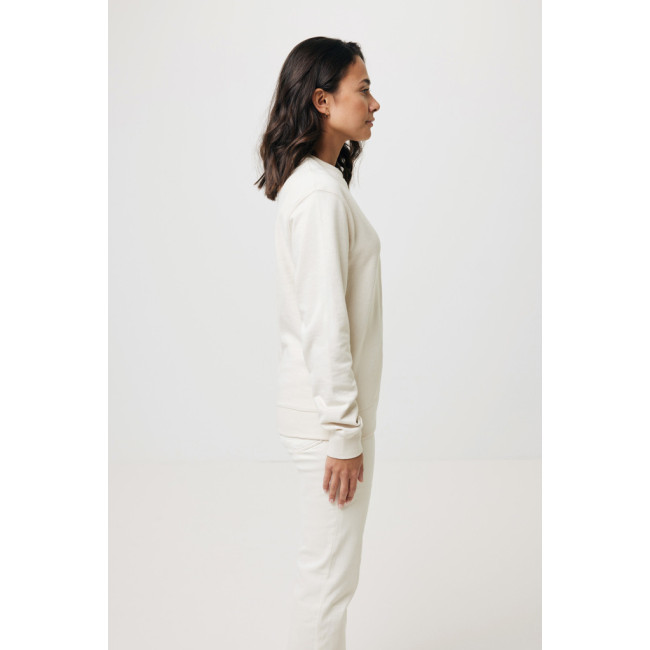 Pull en coton recyclé non teinté Iqoniq Denali 