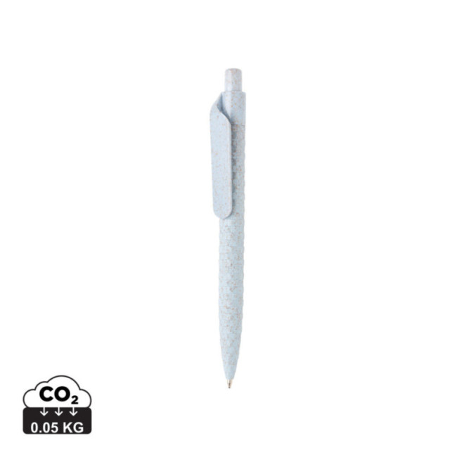 Stylo personnalisable en fibre de paille de blé 