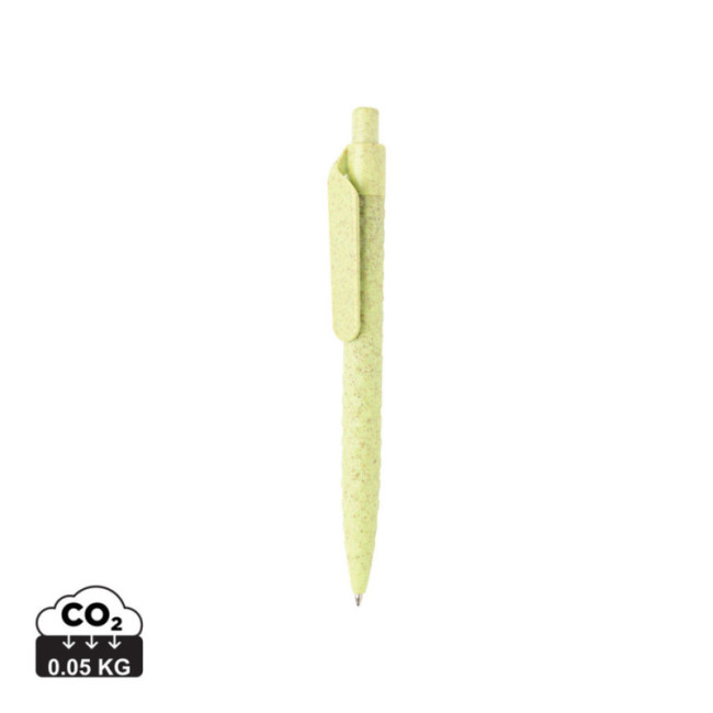 Stylo personnalisable en fibre de paille de blé 