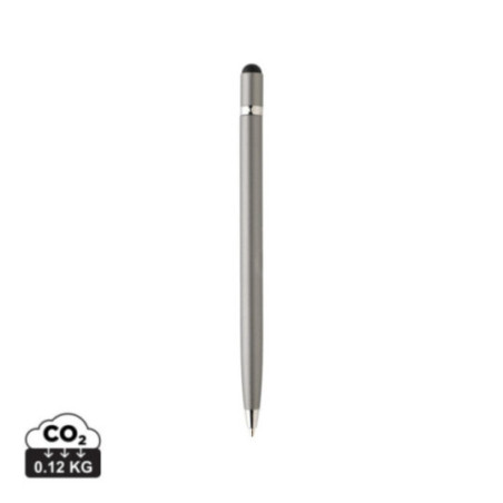 Stylo stylet personnalisé en métal épuré 