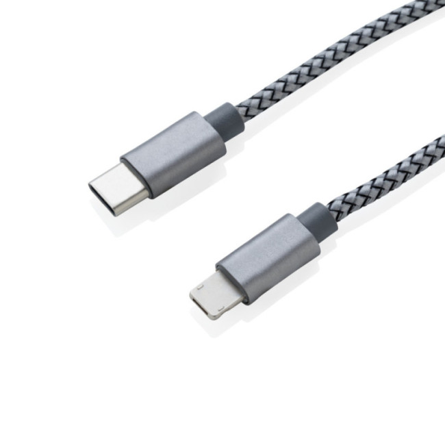 Câble de charge tressé personnalisable 3-en-1 