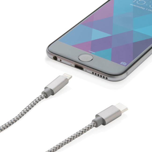 Câble de charge tressé personnalisable 3-en-1 