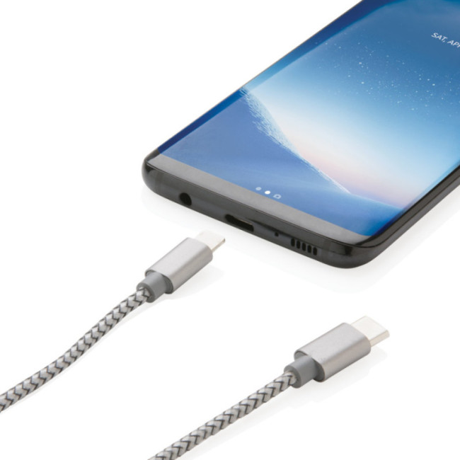 Câble de charge tressé personnalisable 3-en-1 