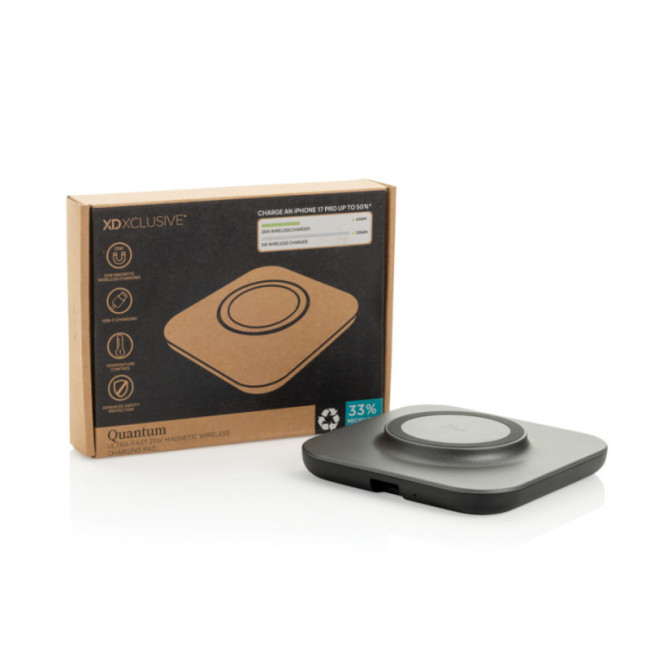 Chargeur sans fil personnalisable 25W Quantum 