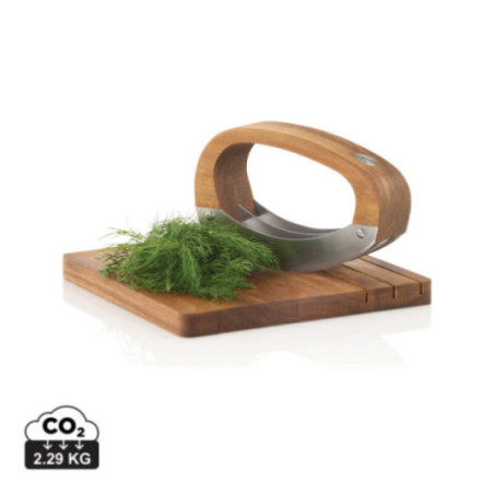 Ensemble hachoir et planche Adhoc RoccaVerde 